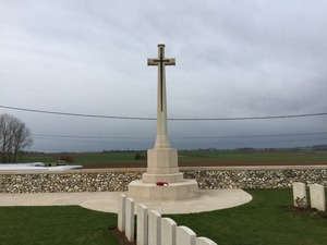 Cross of Sacrifice Flesqueres British Cemetery