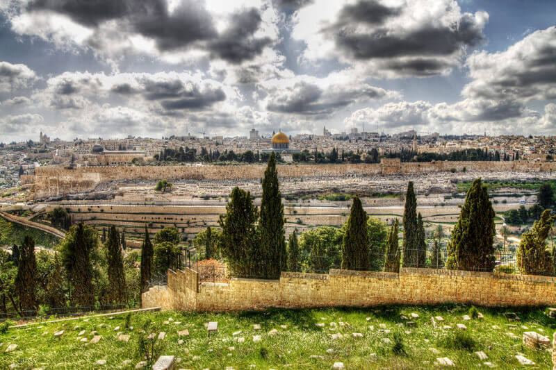 Jerusalem, view of the Old City - image goisrael.com