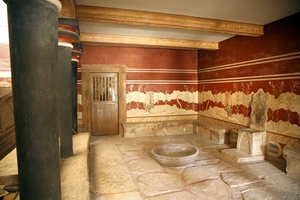 Interior of Knossos Palace - copyright © Y Skoulas and © GNTO