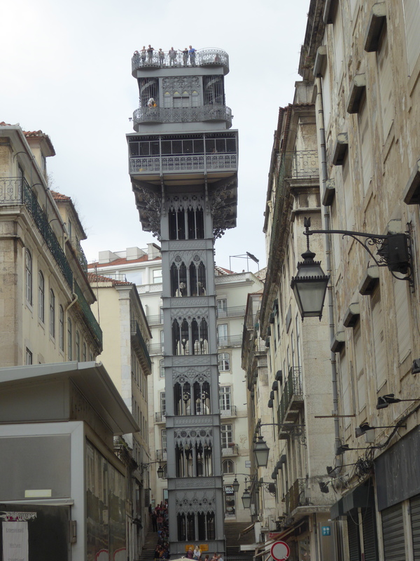 Lisbon viewing tower