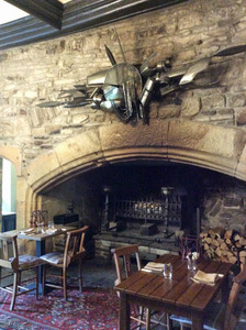 The Lord Crewe Arms magnificent fireplace