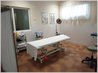 My treatment area in the physiotherapy dsepartment - Villajoyosa Resort