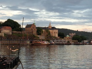 Oslo Harbour and Akershus Castle