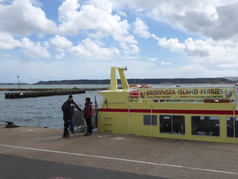 The Brownsea Island Ferry from Poole