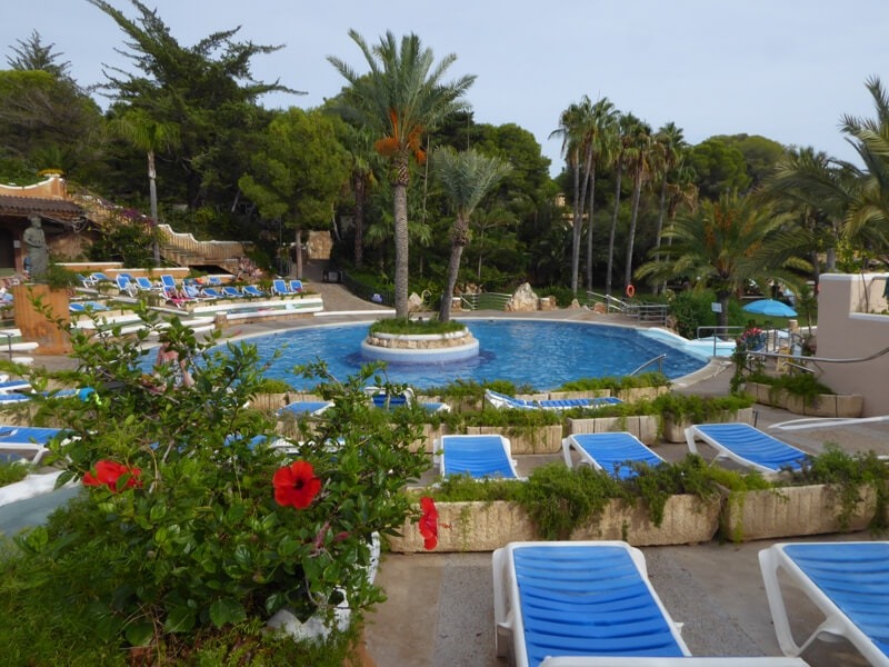 The main swimming pool at Park Playa Bara