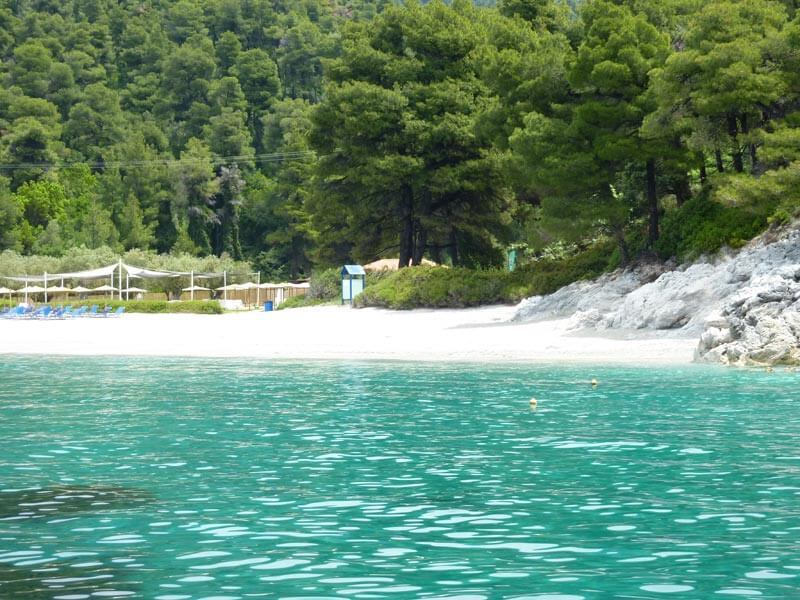 Kastani Beach on Skopelos - a location for one of the 'Mamma Mia' film sequences