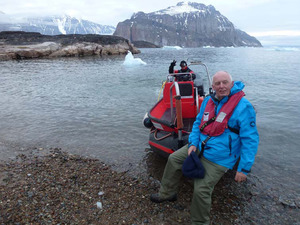 Steve Newman in Greenland