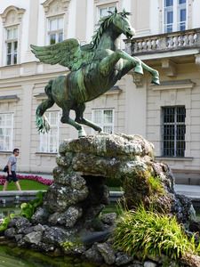 Pegasus in Mirabell Gardens