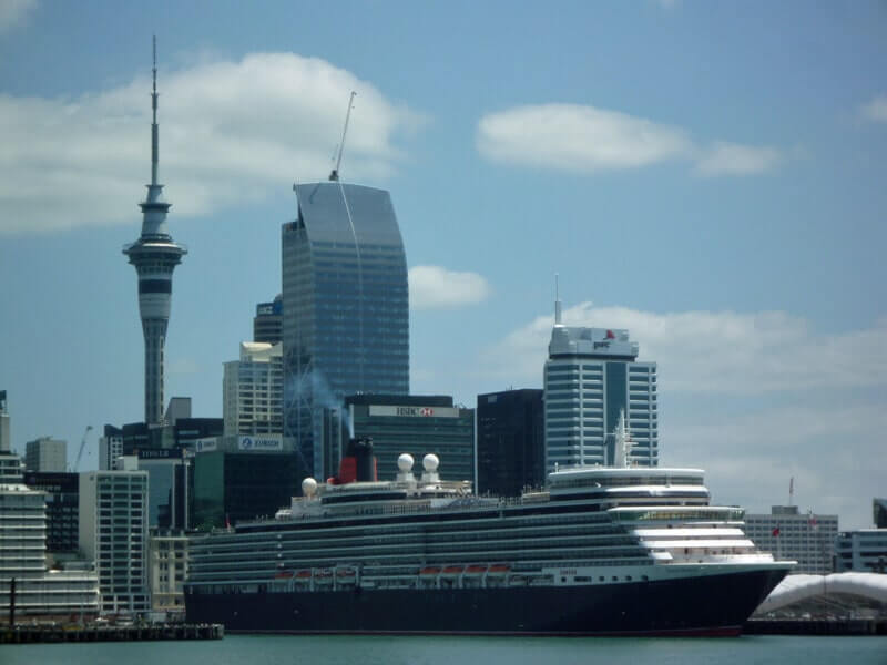 Sky Tower and the Auckland Skyline, North Island
