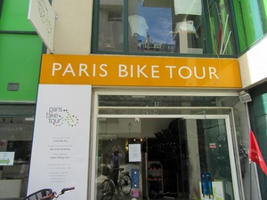 Paris Bike Tour premises