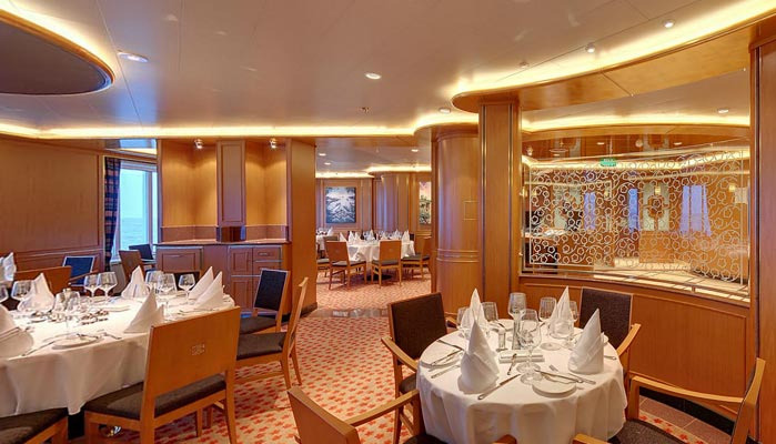 Meridian Restaurant - P&O Cruises Azura