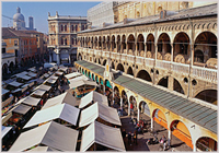 Padova market, Italy