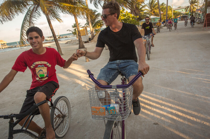 Belize Caye Caulker Bike with Purpose Tour Guide Matthew