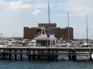 Paphos fort and harbour