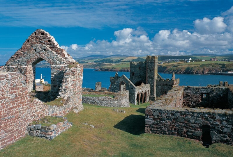 Peel Castle and Cathedral ruins