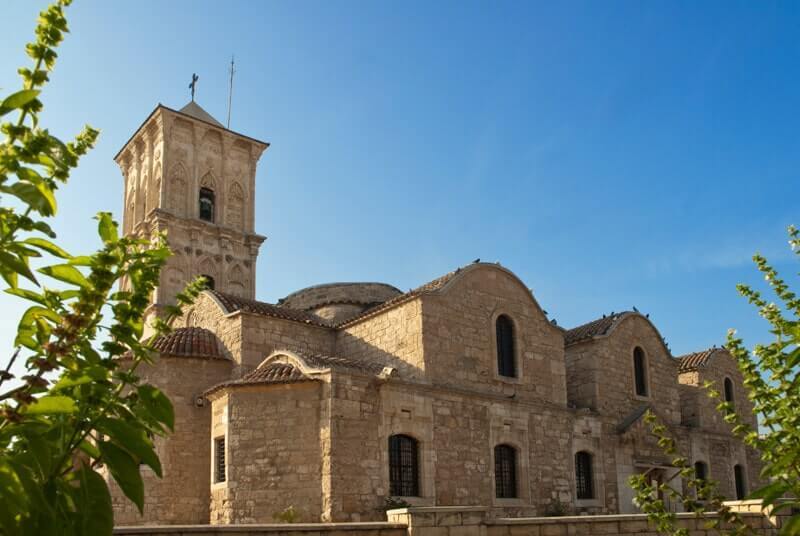 The 9th century church of St Lazarus