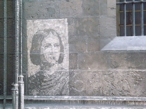 Joan of Arc - courtroom wall