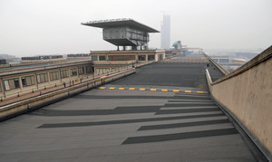 Racetrack on roof