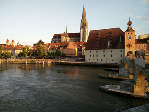 Regensburg - a view from the bridge