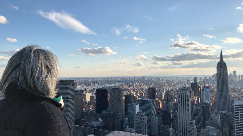 View of Manhattan from the Rockefeller Center