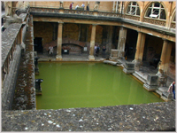 Roman baths in Bath