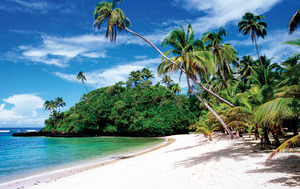A paradise beach, Samoa