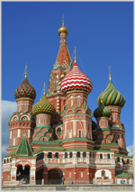 St Basil Cathedral, Moscow, Russia