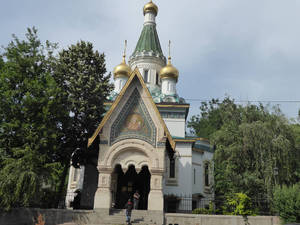 The church of St Nicholas the Miracle-Maker, Sofia
