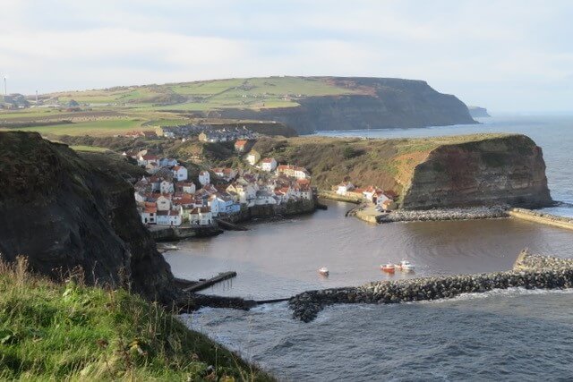 Staithes - tucked away on the North Sea coast