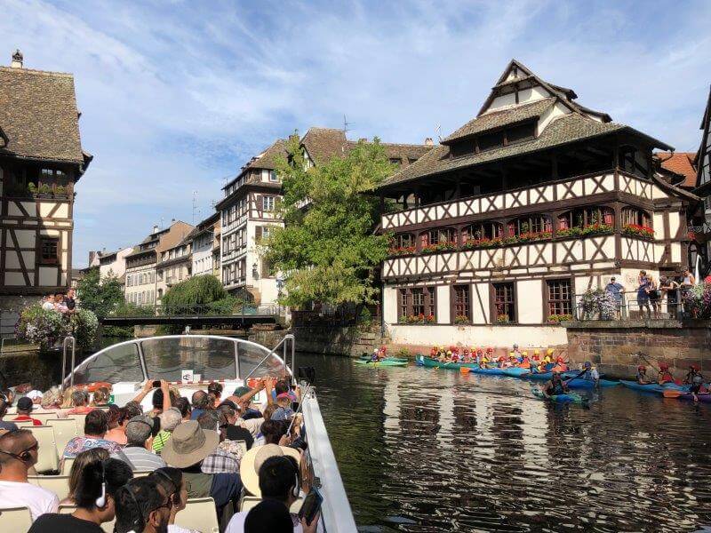 Cruising around La Petite France, Strasbourg