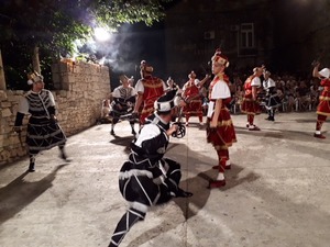Sword fight in Korcula