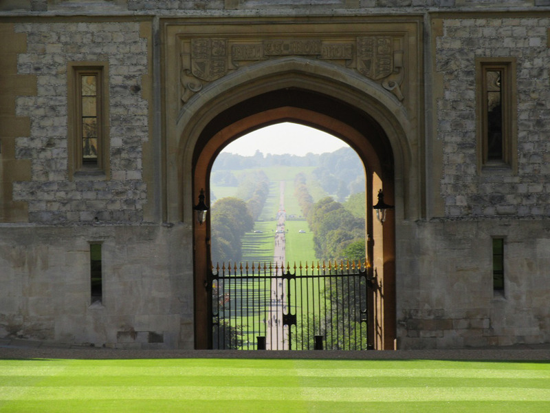 Windsor Great Park viewewd from Windsor Castle