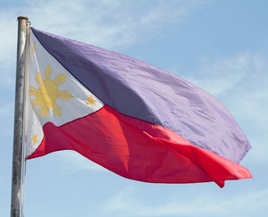 The National Flag of the Philippines