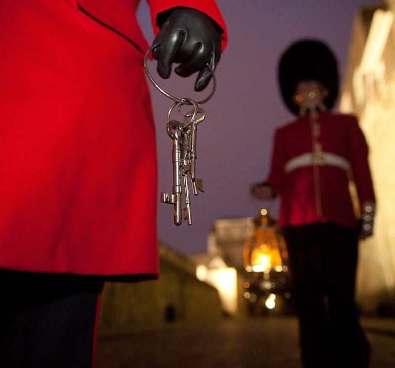 The keys (photo courtesy of Historic Royal Palaces/Newsteam.co.uk)