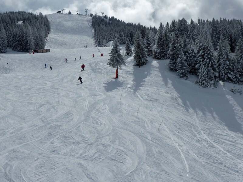 The ski slopes of Pays de Gex