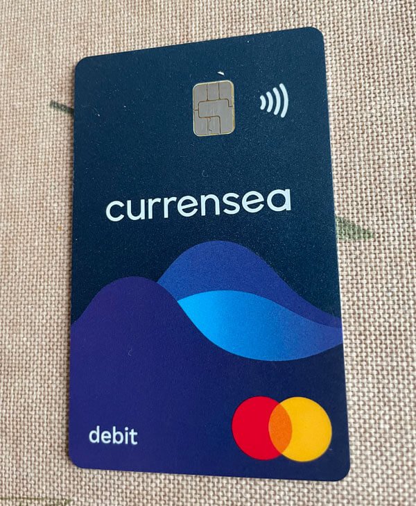 The stylish Currensea card