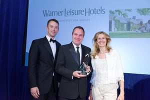  Harry Heeley (The National Trust) Tony Ineson (Warner Leisure Hotels), and Debbie Marshall (Silver Travel Advisor)