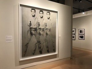 Triple Elvis by Warhol at Mississippi Art Museum