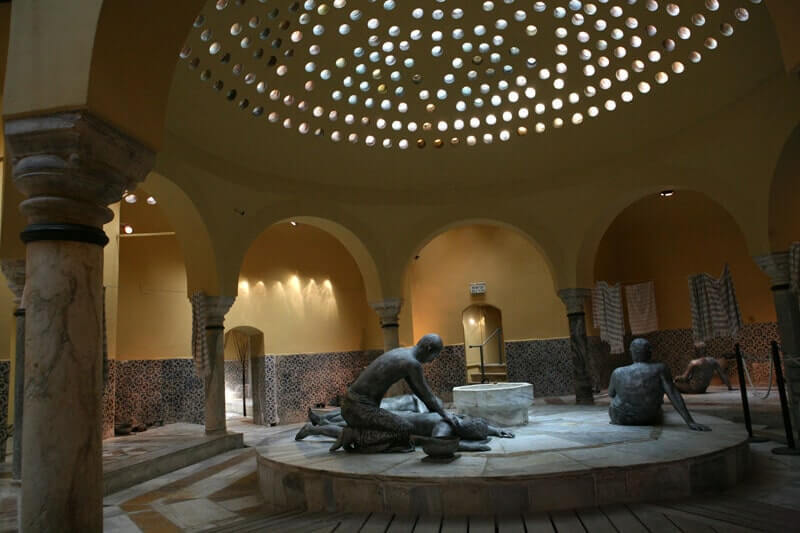The Turkish bath house in Acre (Akko) - image goisrael.com