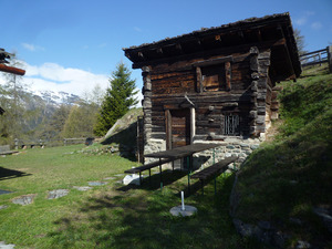 Valais Alpine dwelling