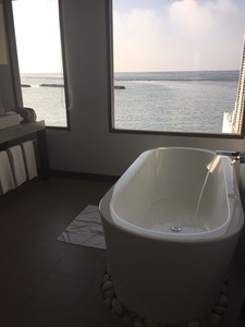 Our bathroom - Velassaru Maldives