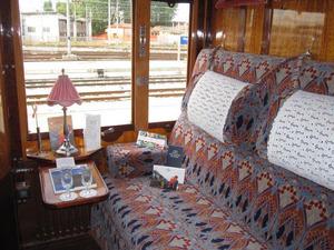 Our private cabin - Venice Simplon-Orient-Express