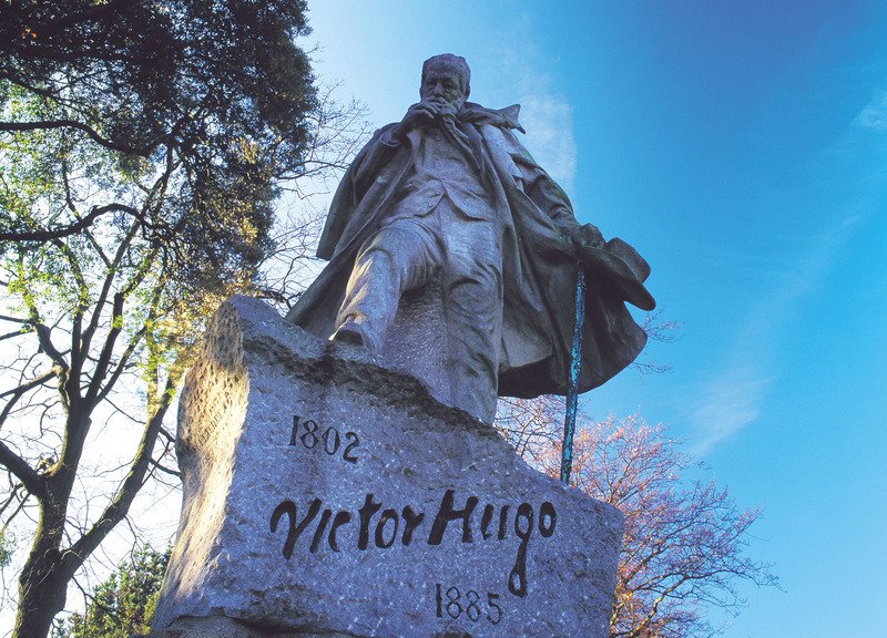 Victor Hugo Monument, Candie Gardens, Guernsey