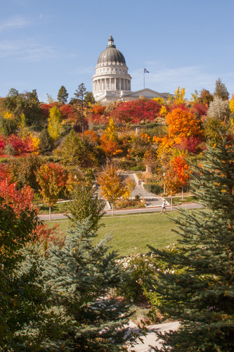 Utah State Capitol from Memory Grove ©Matt Morgan