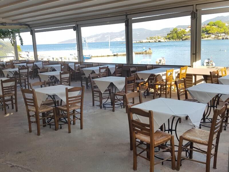 Stoupa beachfront taverna