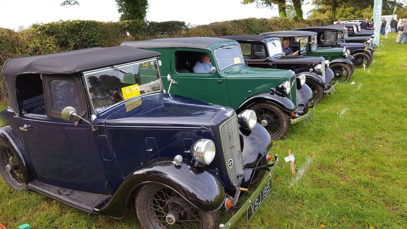 Widecombe Fair vintage cars