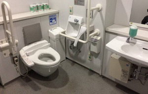 Wheelchair accessible toilets in Japan