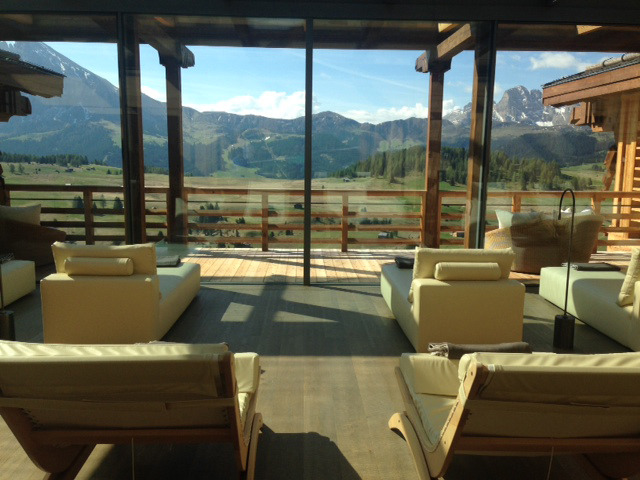 View from the Adler Mountain Lodge