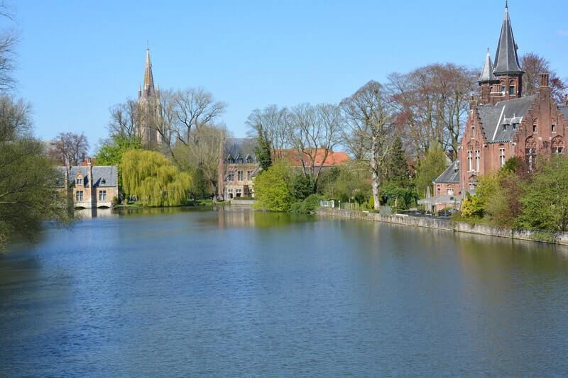 Minnewater Park, Bruges