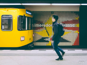 Berlin Underground (U-Bahn) by tinto